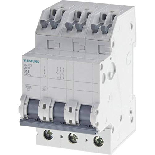 Preisvergleich Produktbild SIEMENS - 5SJ63166KS SENTRON Leitungsschutzschalter 3-polig 16 A