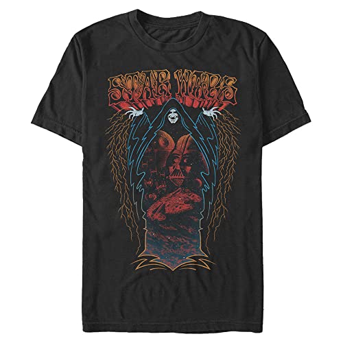 T-shirt Star Wars Homme Electric Psych Universe col rond manches courtes en coton
