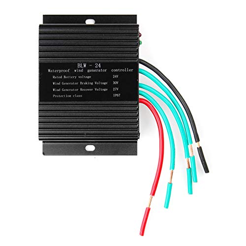 Lin Feng Xin Mu Cai Generator For Garden Roads 1000W 12/24V Auto Reset Solar Wind Turbine Generator Charge Controller Regulator (Size : 24V)