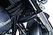 Kuryakyn 1805 Air Management Motorcycle Accessory: Lower Triple Tree Wind Deflector for 2014-19 Harley-Davidson Touring Motorcycles, Satin Black