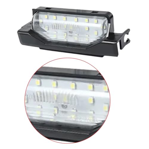 Luces de matrícula LED para Mazda 6 GH y RX8 pack de 2 piezas 12V 4