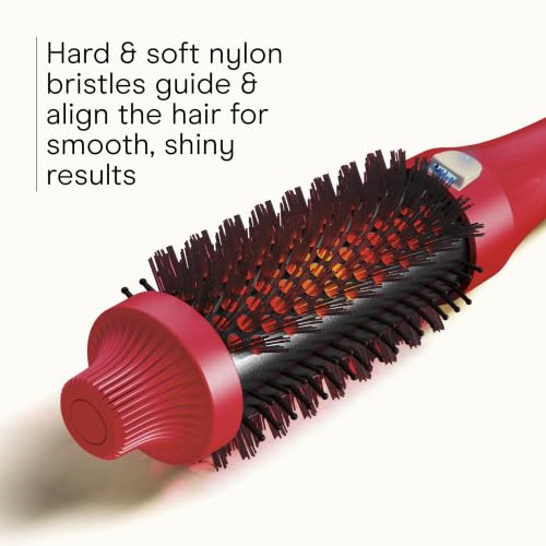 Conair InfinitiPRO Infrared Thermal Brush, Dry-Hair Styling, 1.5”, Berry - image 4