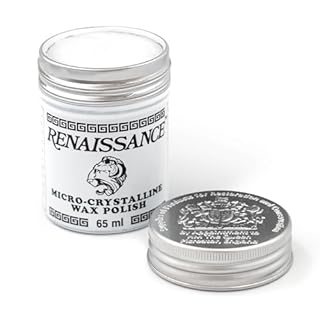 Renaissance Wood Wax and Polish - 65ml Clear Wax for Furniture, Oak Wood, and Antique Restoration - Wood Care and Restoration