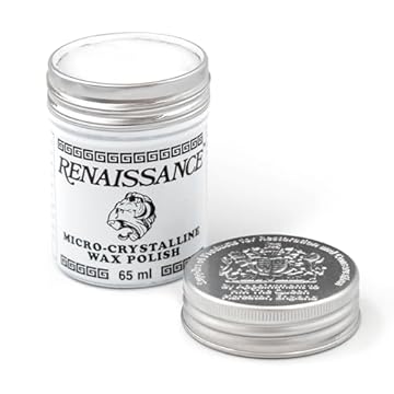 Renaissance Wood Wax and Polish - 65ml Clear Wax for Furniture, Oak Wood, and Antique Restoration - Wood Care and Restoration