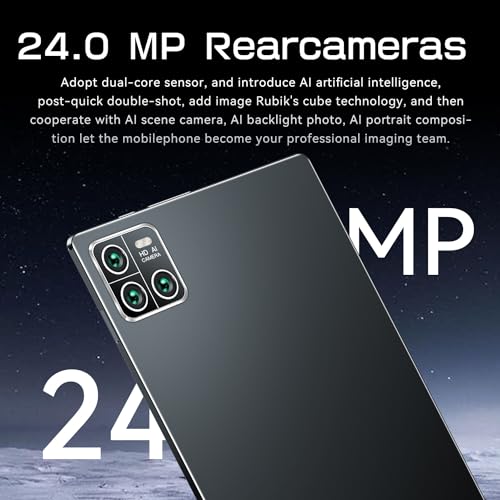 Tablet PC de 10,1 polegadas Android 13, 12GB RAM 512GB ROM, 24MP 32MP Dual Cam, 2560 x 1600 IPS, WiF