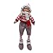iGnome 19 Inches Handmade Christmas Gnome Decoration Doll Girl and Boy Swedish Figurines (Boy)
