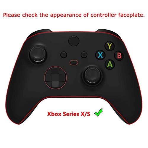 Image of eXtremeRate Replacement Buttons for Xbox Series X & S Controller, Glow in Dark - Green Custom Accessories Bumpers Trigers Dpad ABXY Start Back Sync Share Keys Parts for Xbox Core Wireless Controller