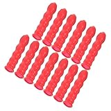 TEHAUX 20 Stück Teiliges Caulk Caps aus Langlebigem Latex Schützende Dichtungskappen für Dichtungsrohre Luft Feuchtigkeitsdichte Versiegelung Vielseitig Einsetzbar bei Heimwerker