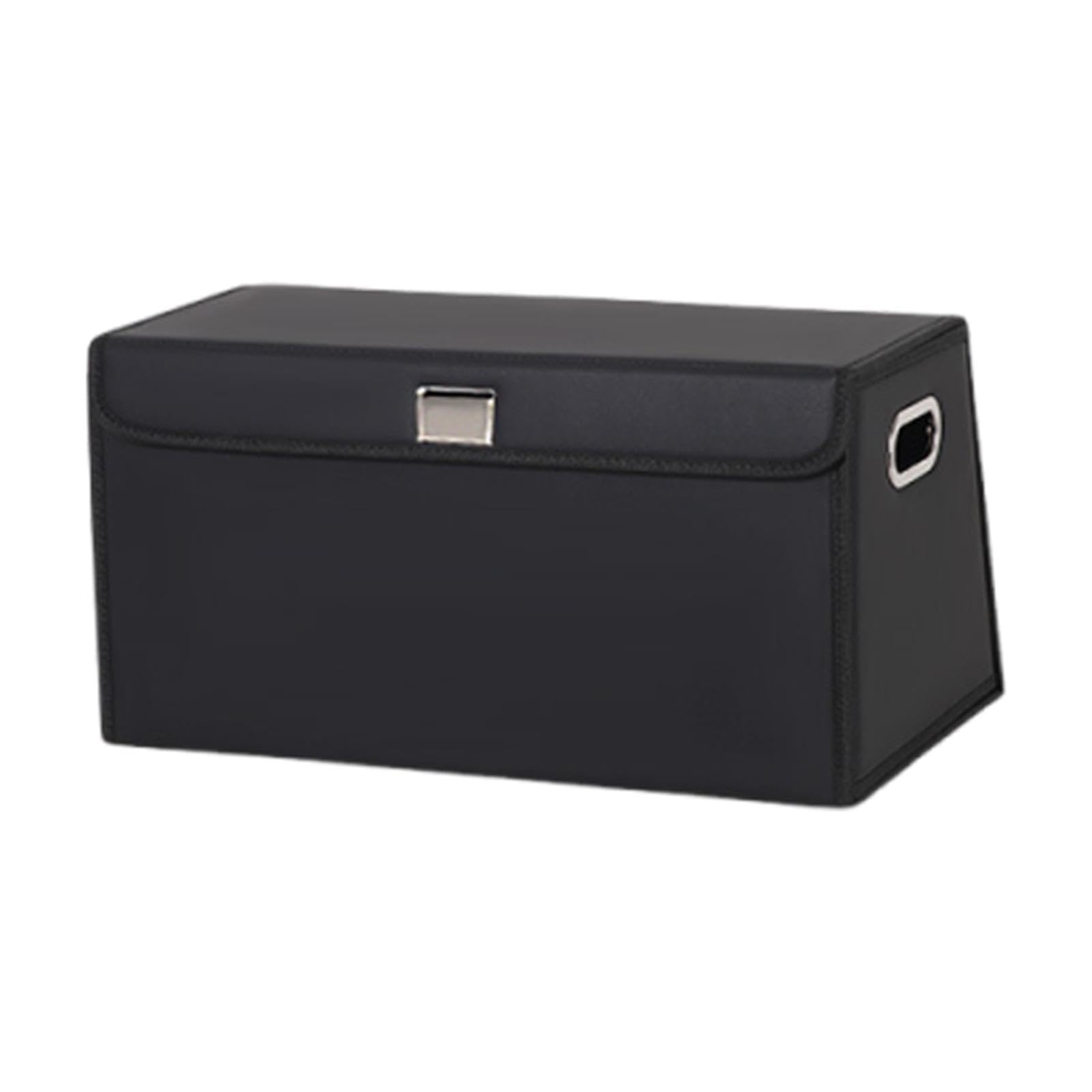 Organizzatore per Bagagliaio Auto, Contenitore Pieghevole per, Scatola Portaoggetti per Bagagliaio Auto, Nero M