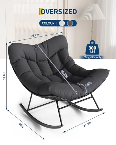 Sillón Plegable Tela Gris miniatura 3
