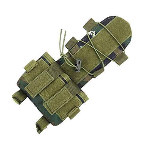 Bolsa táctica para casco con contrapeso MK2, bolsa de equipaje extraíble para casco táctico (ACU) (camuflaje) Cover