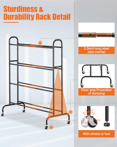 'Estante de Almacenamiento para Filamentos de Impresora 3D: Organizador Resistente con Ruedas para PLA/ABS/TPU' - Fernando Cortés