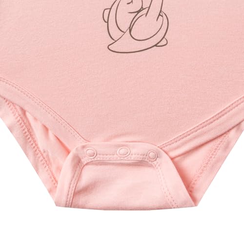 Disney Minnie Mouse Baby Girls Clothing Outfit Set Bodysuit with Booties, Hat, and Pants 4 Piece Set for Infant4