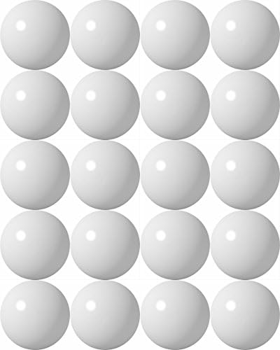Jagowa – Lot De 21 Billes De Rechange Pour Jeu Hungry Hippos – 19 Rouges + 2 Jaunes, En Plastique Durable, Compatibles Avec Nombreux Jeux De Société !