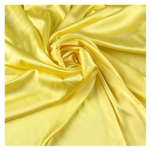 Tissu satin de luxe micro élastique violet doux au mètre pour haute couture