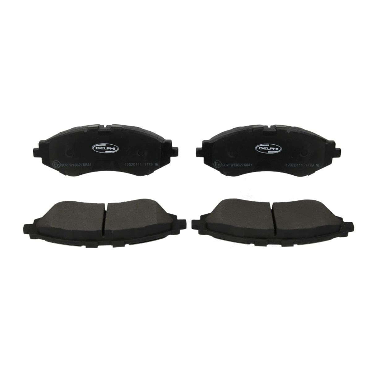 Delphi Kit Pastiglie Freni Anteriore Non Predisposto Per Visualizzazione Avviso Usura Senza Accessori LP1779-image