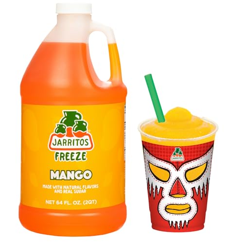 Jarritos® Freeze Mango Frozen Uncarbonated Beverage Concentrate, 1/2 Gallon Bottle