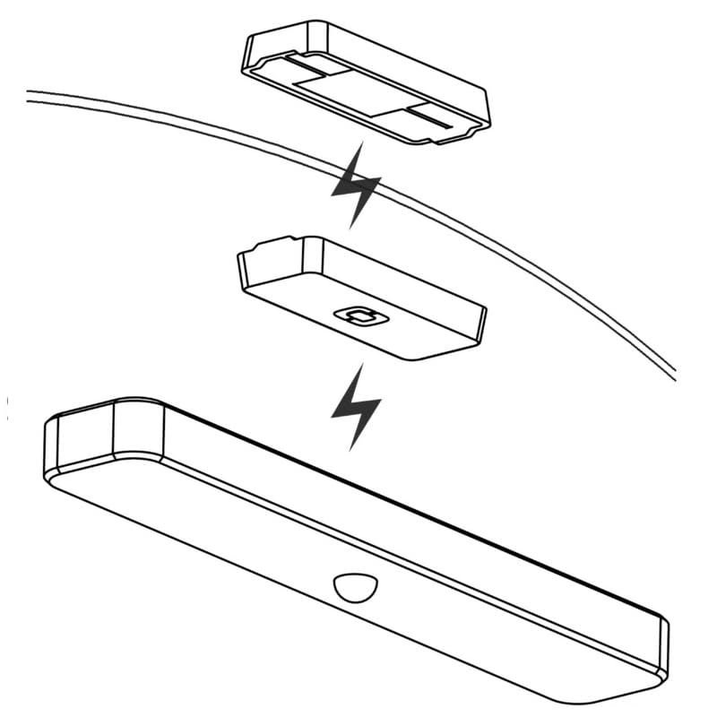 OSCULATI Luce per Tendalino Barra Led con Magnete - Barca Gommone Capottine