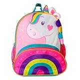 Mochila Infantil Tema Unicórnio – Rosa Ideal para Escola e Passeios