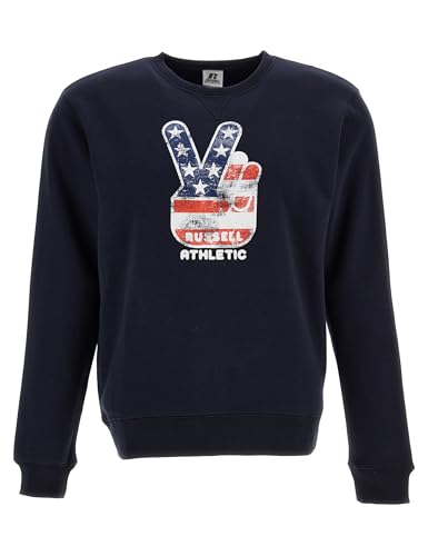 Sweatshirt à Capuche Mixte Russell Athletic Mascot pull sport confortable