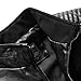 Men’s Leather Jacket Motorcycle Biker Coat Slim Fit Faux Leather Stand Collar Zip Up Casual Fashion Outerwear