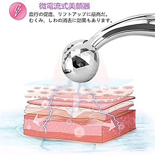 Intertech 美顔ローラー フェイスローラー 小顔ローラー 3Dマッサージローラー 美肌 むくみ防止 小顔脂肪セルライトを解消 美容ローラー イルカ型 フェイス&ボディ用 充電不要 防水 マイクロ電流 美容器 の商品画像 1