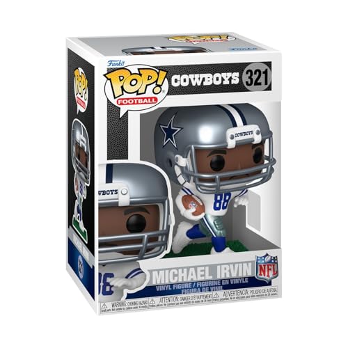 NFL : Legends Figurine POP! Michael Irvin Cowboys 9 cm - vue 2