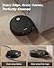 Yeedi M14 Plus Robot Vacuum and Mop, 18,000Pa Suction, OZMO Roller Instant Self-Washing Mopping, 167℉ Smart Dynamic Hot Wash & Auto-Dry, ZeroTangle 3.0 Anti-Hair Brush, All-in-One Omni Station, Black
