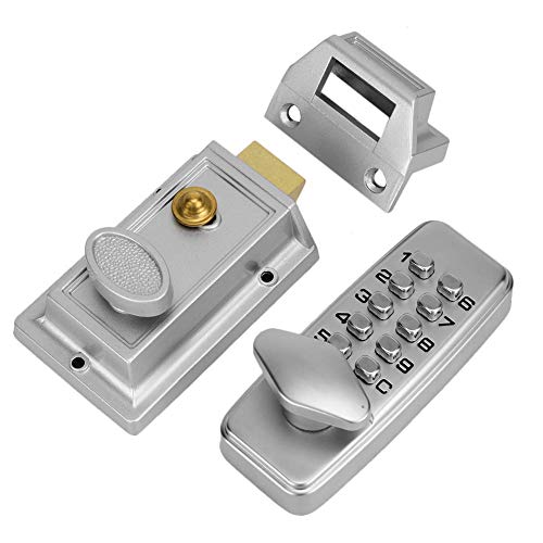 Security Code Lock 2-4 Digit Mechanical Lock with Instruction Manual Locking Cabinet Indoor Outdoor Door Password Code Lock