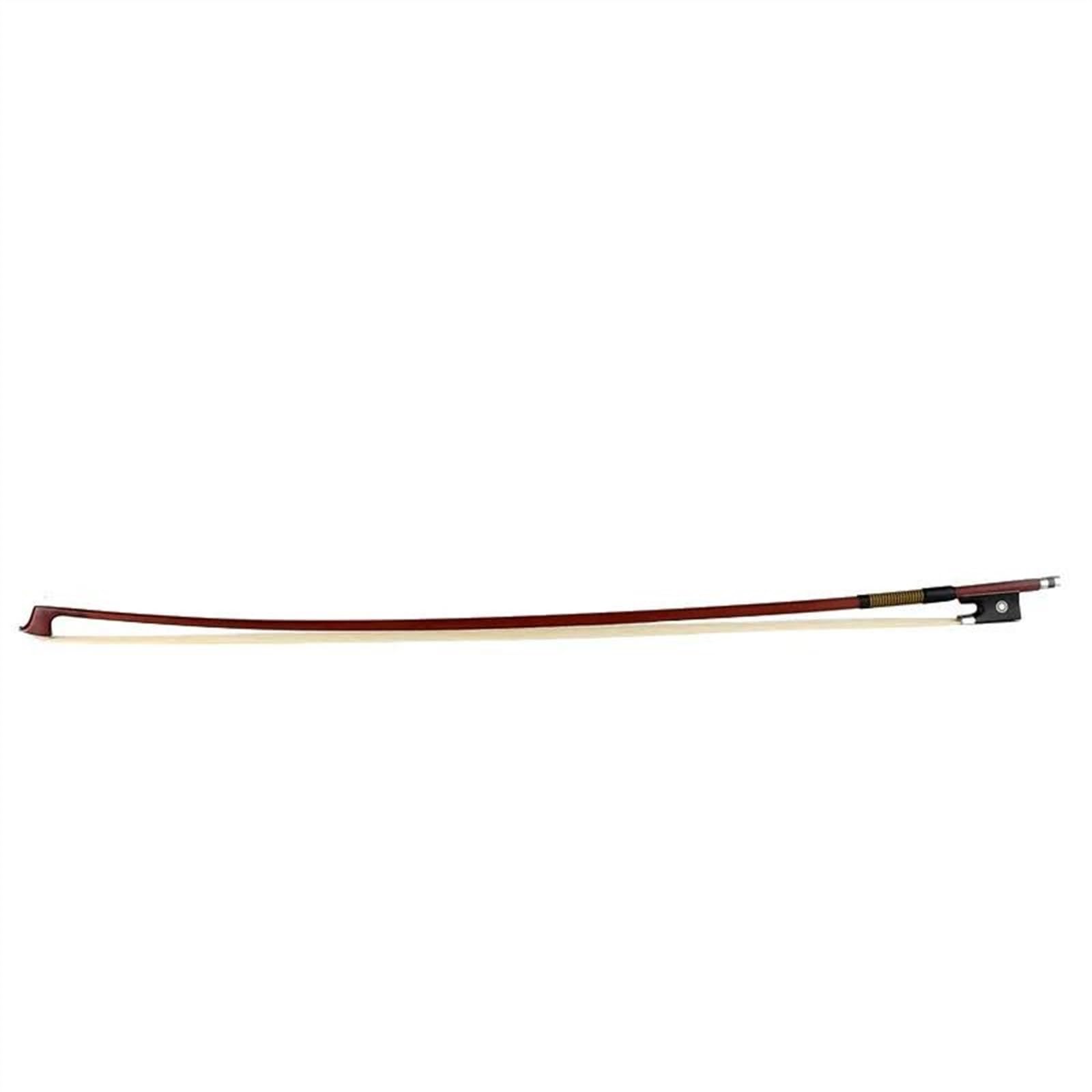 Arco De Violín Arco De Violín Negro De Fibra De Carbono Tamaño 1/4 1/2 3/4 Y 4/4 Accesorios Para El Pelo De Caballo(4/4)