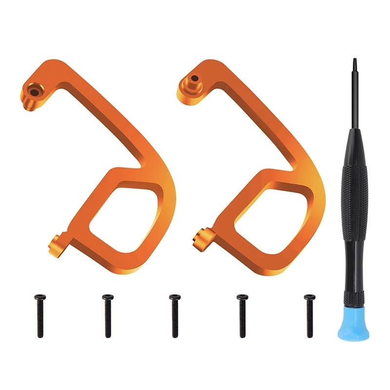 Drone Accessories for Gimbal Bumper for DJI Avata 2 for Drone Guard Protect Bar Aluminum Alloy Anti-Collision Camera Lens Protector for Avata 2 Accessory(Orange)