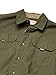 Wrangler Authentics Men's Long Sleeve Canvas Woven Shirt, Grape Leaf, X-Large