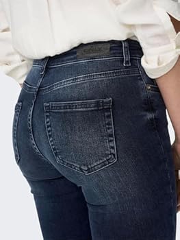 Only onlBLUSH MID SK ANK RAW REA0730NOOS 15155438 wit kopen bij The Stone