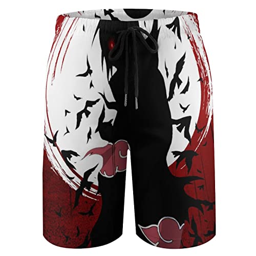 Anime Boys Beach Board Shorts Quick Dry Swim Trunks With Mesh Lining Summer Breathable Swimming Swimwear L #TOP9