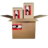 BuyRegisterRolls, kasa papierowa termiczna 8,9 cm x 76,2 m, bez BPA, wyprodukowana w USA 100 Rolls Letnie kolorowe klapki, z fałszywymi koralikami