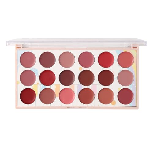 Lip Gloss Lip Palette ? Moisturizing Lips Cream Palette, Waterproof and Long-Lasting | Ideal for Beginners, Beauty Lovers, Every