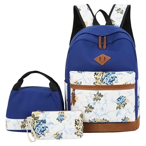 3 in 1 School Backpack Set with Lunch Box Cover