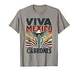 mexico shirt 2018 white Este genial diseño de cabrones Viva Mexico de estilo vintage para hombres y mujeres con los colores de águila mexicana y bandera es la elección perfecta para mexicanos orgullosos. Elección ideal de ropa para el cinco de mayo y el día de la independencia mexicana.