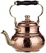 DEMMEX 2017 Hammered Copper Tea Pot Kettle Stovetop Teapot, 1.6-Quart (Copper)
