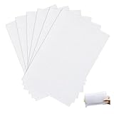 SZMK 6 Stück Plastic Canvas Sheet 30 X 20 CM,Kunststoffgitter für Taschen,Plastikgitter zum Häkeln,Kunststoff Mesh BläTter,Kreuzstich Mesh Stoff,Plastik Gitter zum Basteln für Stickerei, Stricken