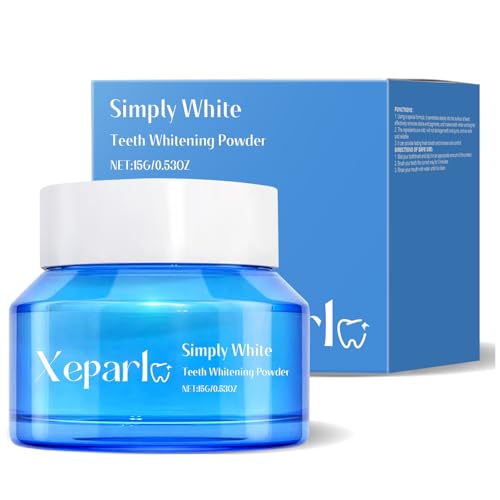 Teeth Whitening Powder, Toothpaste Whitening Powder for Coffee, Tea, Food, Wine, and Tobacco Stains (Pack of 1)
