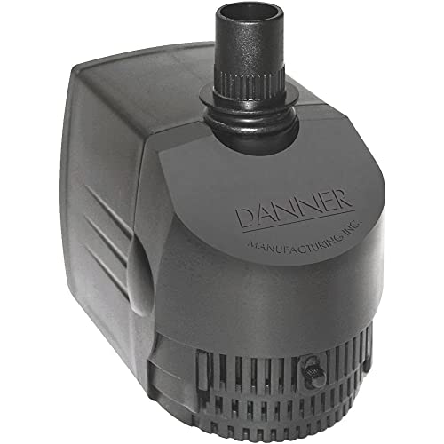 Danner Manufacturing, Inc., The Fountain Pump, 120 GPH Water Pump, 01713 Black