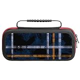 Material de alta calidad: nuestra bolsa de almacenamiento para juegos Switch Lite está hecha de nailon de alta calidad + EVA + material de terciopelo, a prueba de golpes, duradero e impermeable.