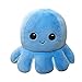 Produktbild Nettes Mini-Plüschtier-Spielzeug, reversibles Octopus-Plüschtier, weich gefüllte Octopus-Tierpuppe Zeigen Sie Ihre Stimmung mit Emotionen