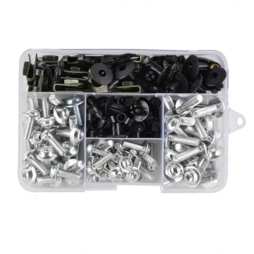 Kit de tornillos de carenado para CRF1000L Africa Twin y ST1300 color plata
