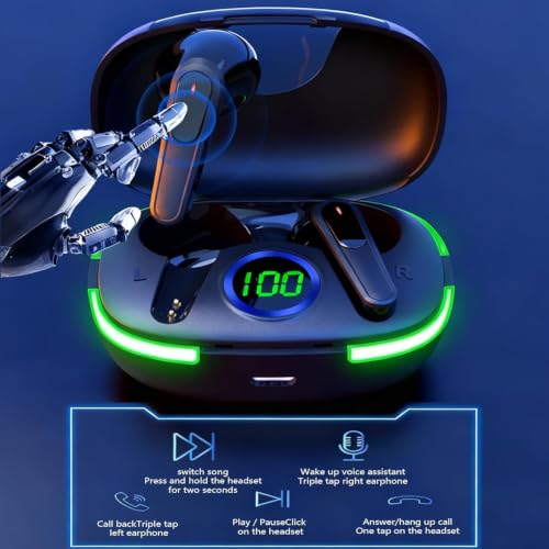 Image of Wireless Earbuds 5.3 in-Ear Headphones 48H playtime earbuds Hi-Fi Stereo