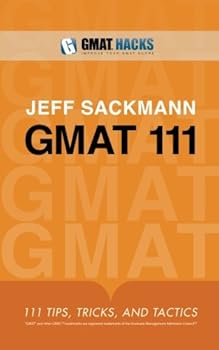Paperback GMAT 111: Tips, Tricks, and Tactics Book