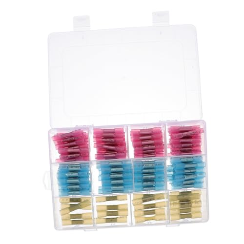 Évitez la Corrosion avec Borne Isolée Étanche Mipcase 200 Pcs Connecteur De Fil Gaine à Souder