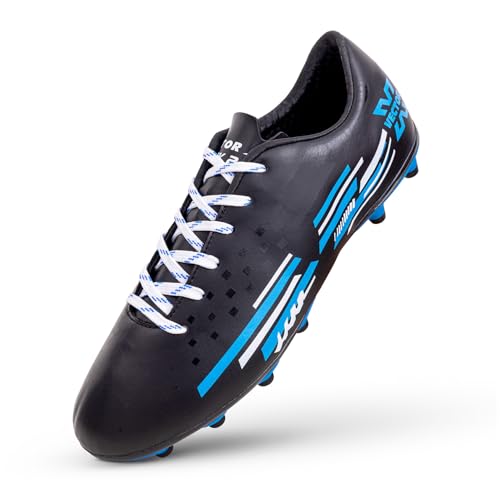 Image of Vector X Kick-X Football Studs for Men /Sports and Athletic Footwear with TPU Sole, Synthetic Leather Upper /Textured Pattern /Comfortable Football Soccer Shoes