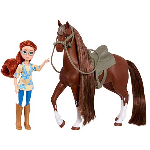 Spirit Riding Free Palomino Stables Riding Academy Collector Doll and Horse - Daphne and Marbles